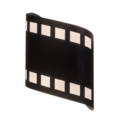Tinseltown Two Light Wall Sconce in Textured Black (57|292648)