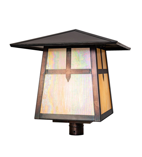 Stillwater One Light Post Mount in Weathered Antique Brass (57|287190)