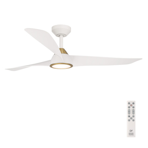 Hermosa 52'' Ceiling Fan in Matte White (43|FRHMS52C5MWBG)