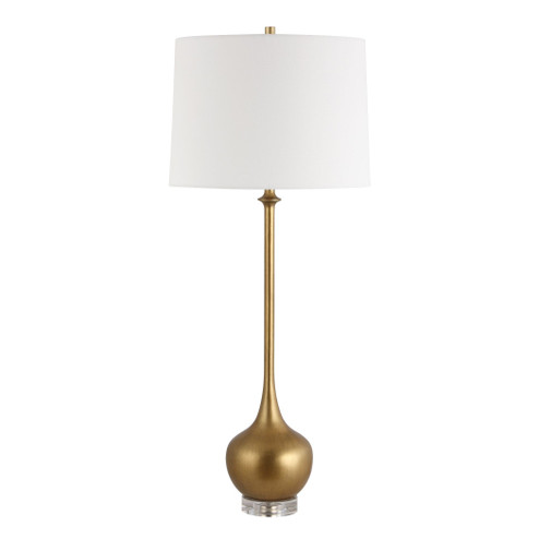 Good As Gold One Light Buffet Lamp in Brushed Antique Gold (52|30678)