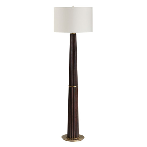 Forage One Light Floor Lamp in Antique Brass (52|30671)