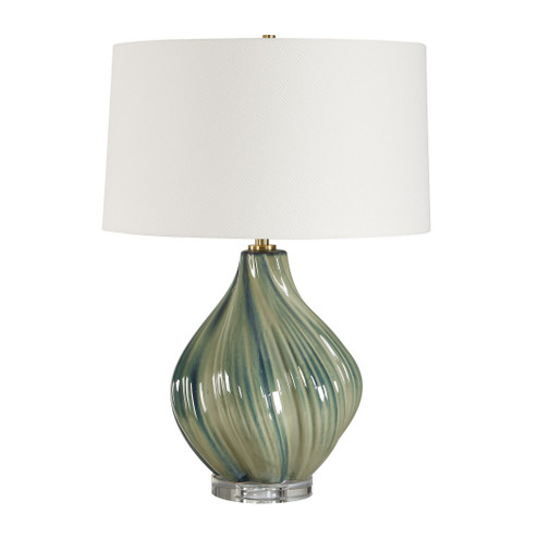 Tausha One Light Table Lamp in Antique Brass (52|30666)