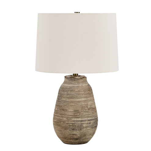Tonachio One Light Table Lamp in Brass (52|306611)