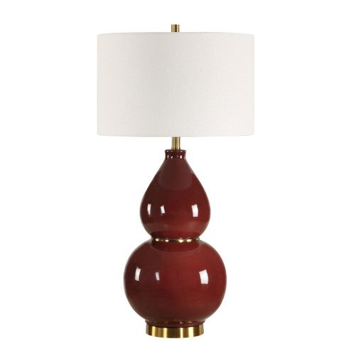 Gourd One Light Table Lamp in Antique Brass (52|306441)