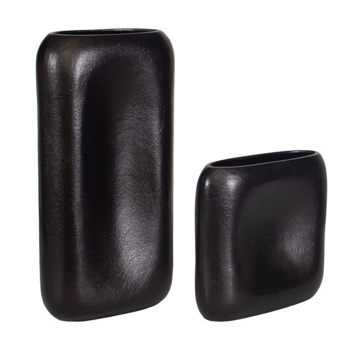 Anodic Vases Set/2 in Deep Brown (52|18309)