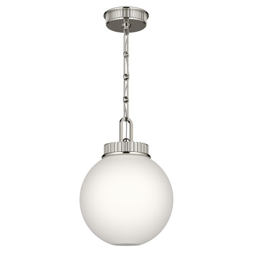 Andorra One Light Pendant in Polished Nickel (12|52866PN)