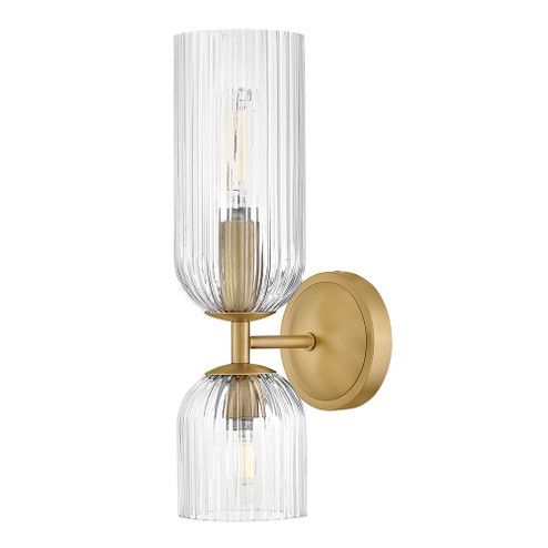 Ava LED Wall Sconce in Lacquered Brass (13|57472LCB)