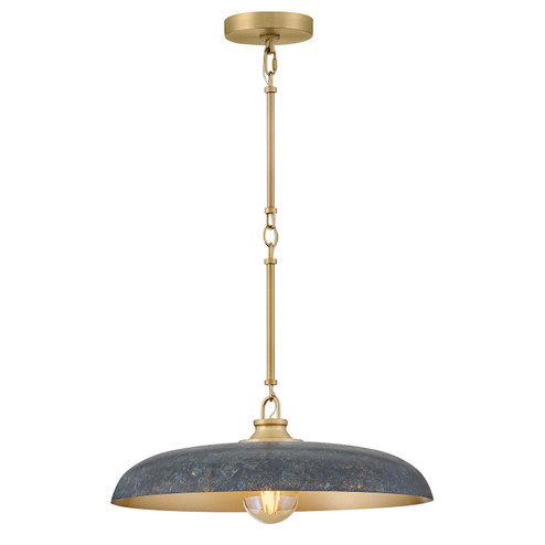 Sadie LED Pendant in Lacquered Brass (13|48167LCBAV)