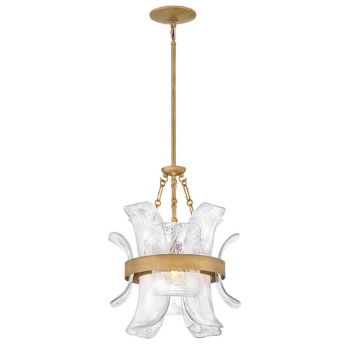 Fleur LED Pendant in Burnished Gold (138|FR46917BNG)