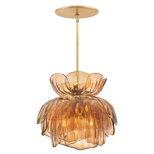 Fantine LED Chandelier in Unlacquered Brass (138|FR46895UBAM)