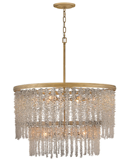 Rubina LED Chandelier in Burnished Gold (138|FR41498BNGLA)