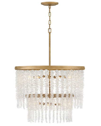 Rubina LED Chandelier in Burnished Gold (138|FR41495BNGLA)