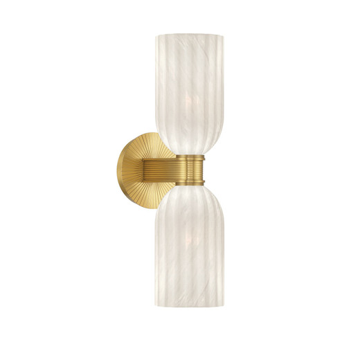 Lotus Two Light Wall Sconce in Luxe Gold (60|LOT712LG)