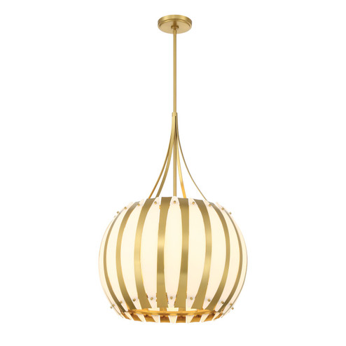 Daria Five Light Chandelier in Luxe Gold (60|DRA8003LG)