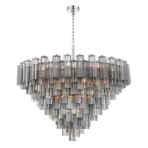 Addis 28 Light Chandelier in Polished Chrome (60|ADD327CHSM)