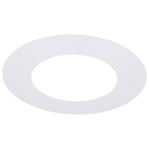 6-Inch Flat Goof Ring for Commercial Downlights in Matte White (230|S13541)