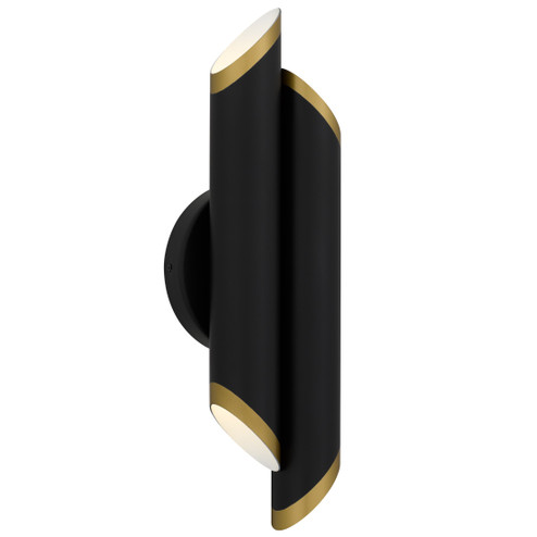 Manelis LED Wall Sconce in Matte Black (10|PCMAN8705MBK)