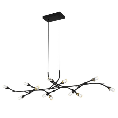 Cora LED Island Pendant in Matte Black (10|PCCOR1250MBK)