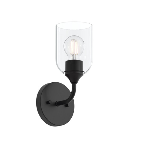 Ilia One Light Wall Sconce in Matte Black (54|P71015531M)