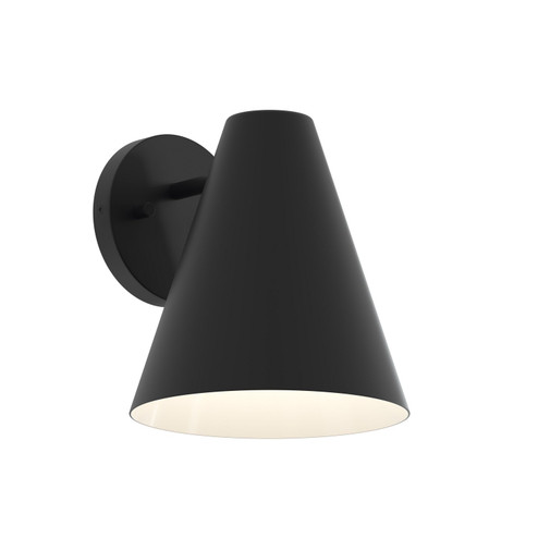 Mik One Light Outdoor Wall Mount in Matte Black (54|P56040931M)