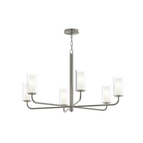 Mack Six Light Chandelier in Brushed Nickel (54|P400477009)