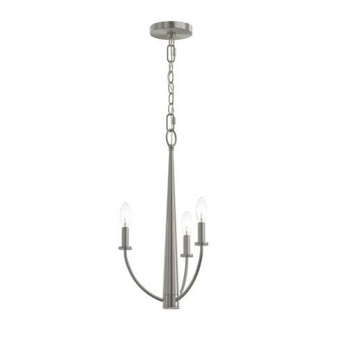 Jheni Three Light Chandelier in Brushed Nickel (54|P400457009)