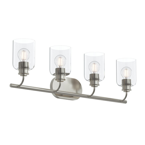 Reines Four Light Bath Vanity in Brushed Nickel (54|P300568009)
