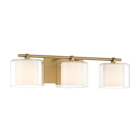 Seville Three Light Vanity in Legacy Brass (7|2063732)