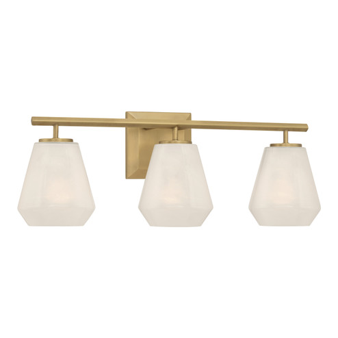 Siena Three Light Vanity in Legacy Brass (7|14373732)