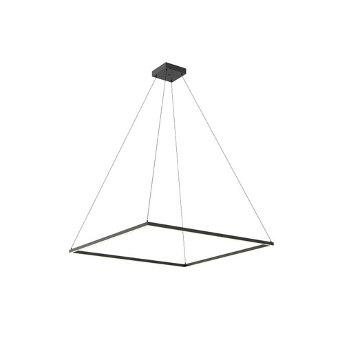 Piazza LED Pendant in Black (347|PD88148BKUNV010)