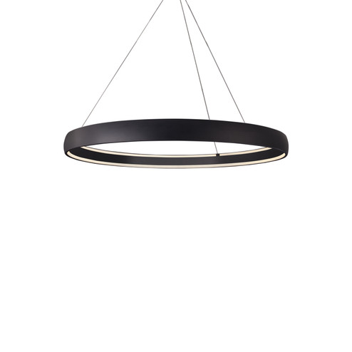 Halo LED Pendant in Black (347|PD22753BKUNV010)