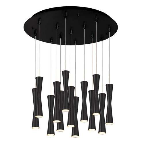 Robson LED Pendant in Black (347|MP42502BK13)