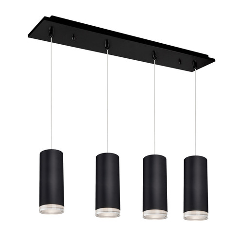 Cameo LED Pendant in Black (347|MP401432BK04)