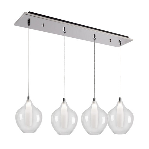 Victoria LED Pendant in Chrome (347|MP3007CH04)