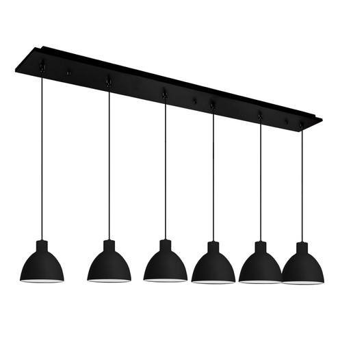 Chroma LED Pendant in Black (347|MP1706BK06)