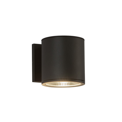 Nordic LED Outdoor Wall Sconce in Black (347|EW265105BK)