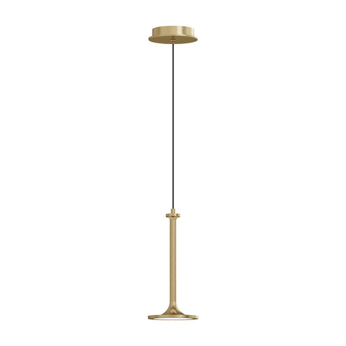Issa LED Pendant in Brushed Gold (452|PD418006BGUNV)