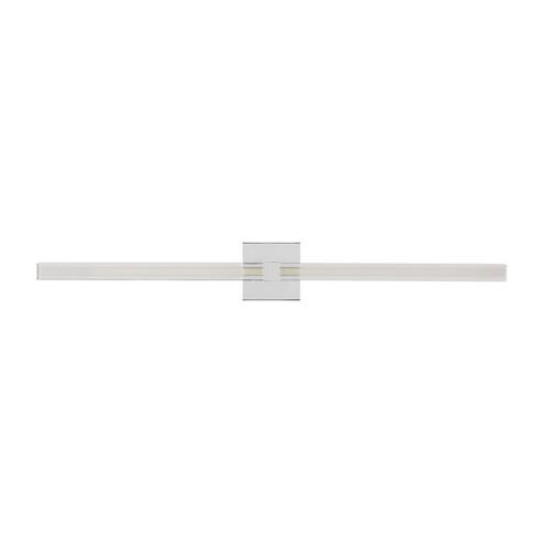 Reiya Square LED Vanity in Chrome (182|SLV84827CHCA)