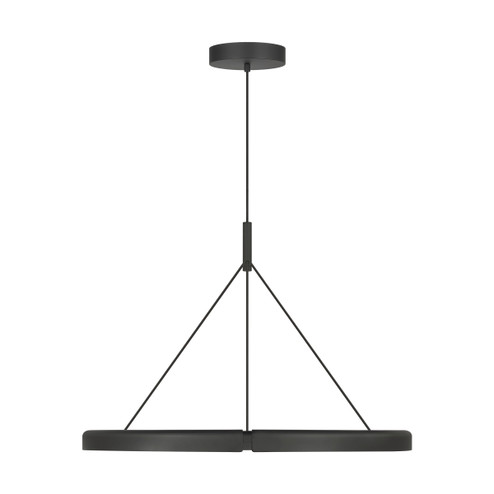 Cloak LED Chandelier in Nightshade Black (182|PBCH80327B)