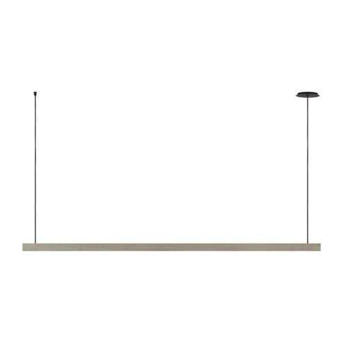 Lino LED Linear Chandelier in Honed Concrete (182|MDLS79827BHC)