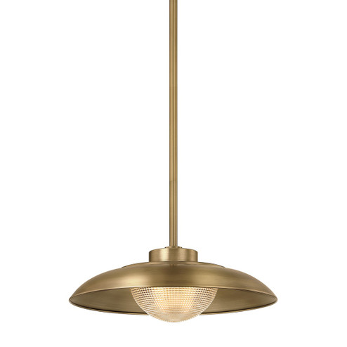 Braxton One Light Pendant in Patina Brass (67|F4118PBR)