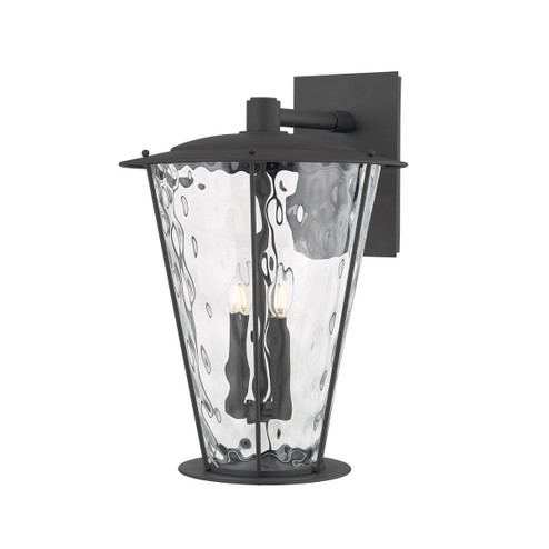 Jantzen Two Light Wall Sconce in Texture Black (67|B7122TBK)