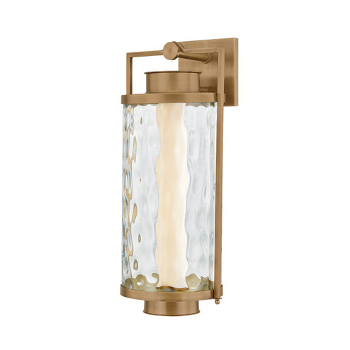 Haddock LED Wall Sconce in Patina Brass (67|B4623PBR)