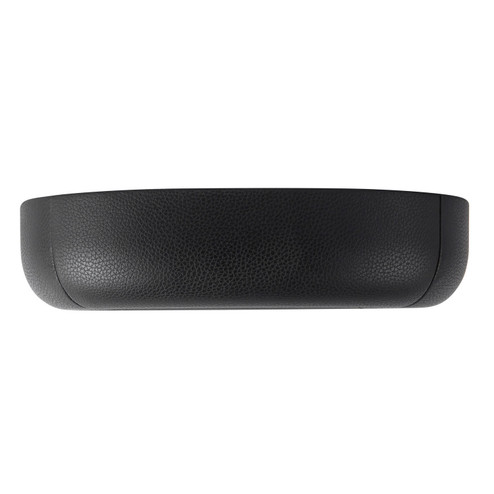 Folio LED Flush Mount in Brown Vegan Leather (347|FM21514BVL)