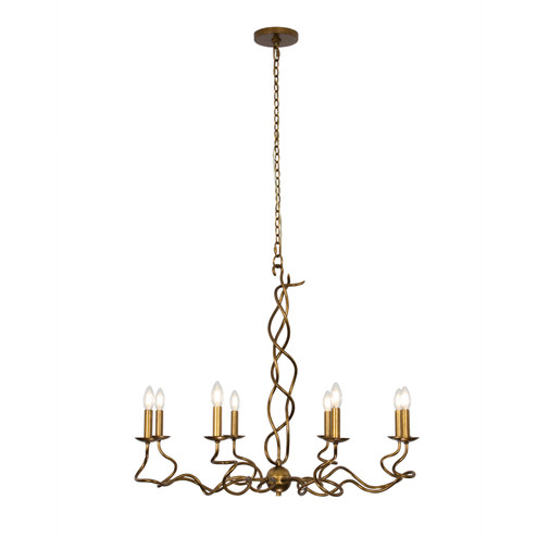 Rizo Eight Light Chandelier in Oil Rubbed Bronze (33|529256ORB)