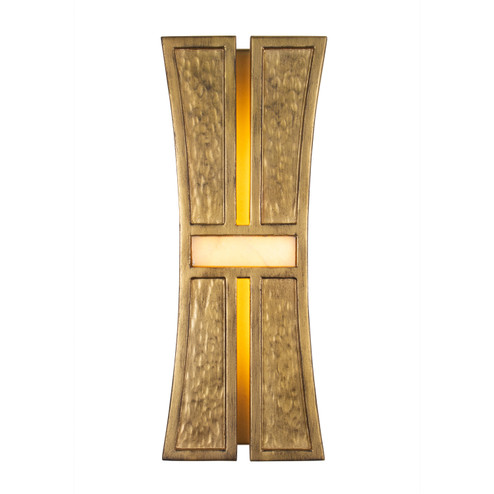 Dos LED Wall Sconce in Rustic Gold and Brushed Gold (33|528421RBG)