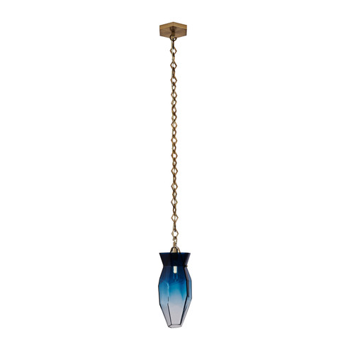 Bolsa One Light Pendant in Winter Brass (33|528311WB)