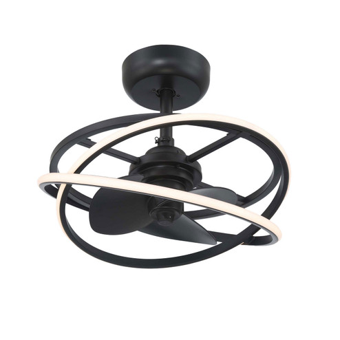 Cirro Fandelier 20'' Fandelier in Matte Black (47|50300)