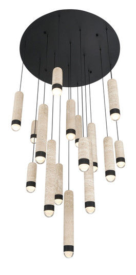 Cambre LED Chandelier in Matte Black (40|50131013)