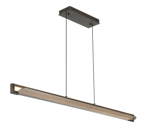 Neoness LED Linear Chandelier in Weathered Brass (40|50059010)